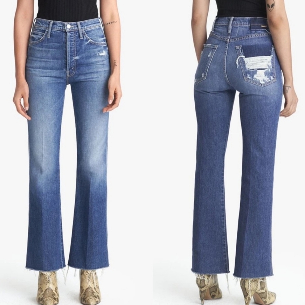 Mother Denim The Tripper Weekender Fray